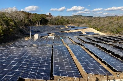 みずほ養鶏場跡地太陽光発電所建設 1542kw