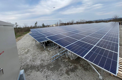 鉄道林跡地太陽光発電所建設工事 254.4kw