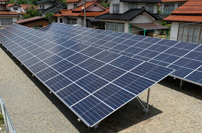 浜原太陽光発電所建設工事 47kw